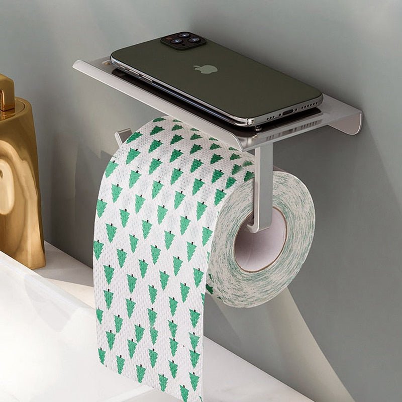 Aluminum Alloy Toilet Paper Holder - beunik