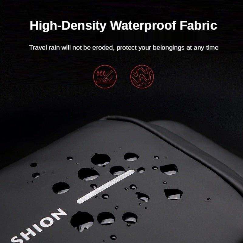 Anti-theft Waterproof Chest Bag with USB Charging - beunik