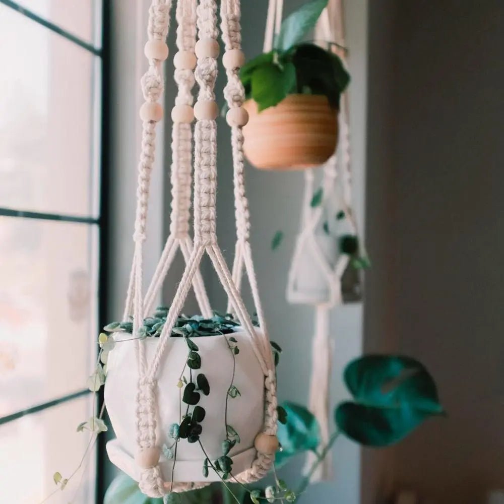 Artificial Plants Hanging Basket With Hook - beunik