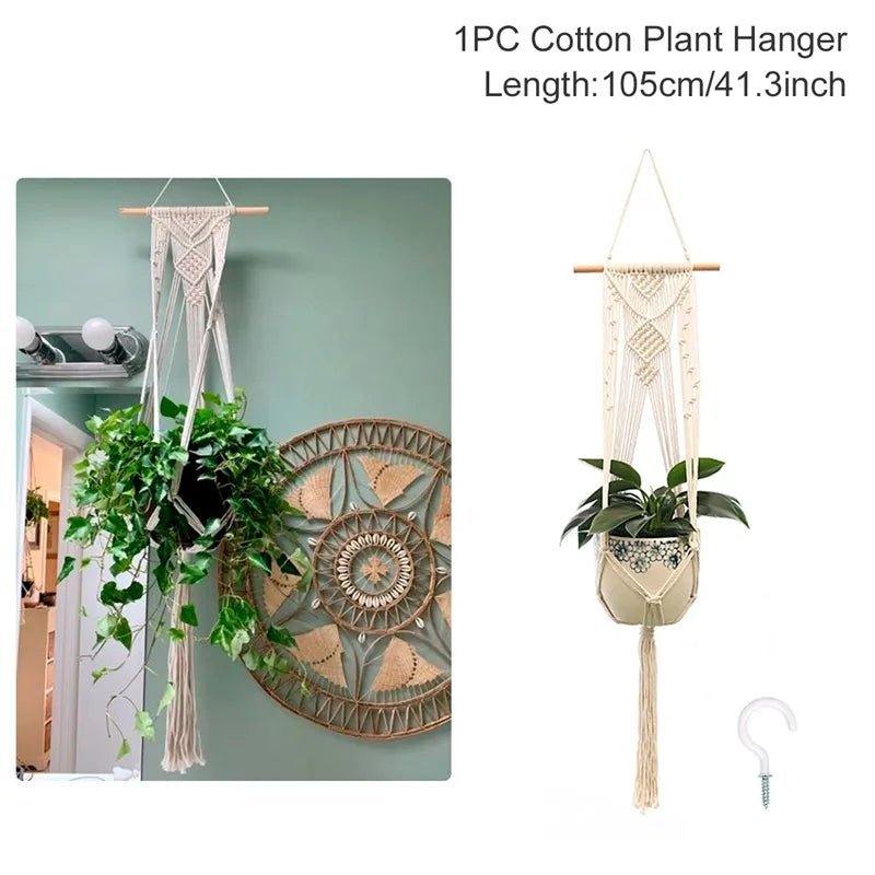 Artificial Plants Hanging Basket With Hook - beunik