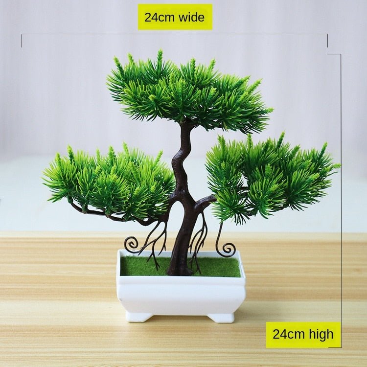 Artificial Plants Potted Bonsai - beunik