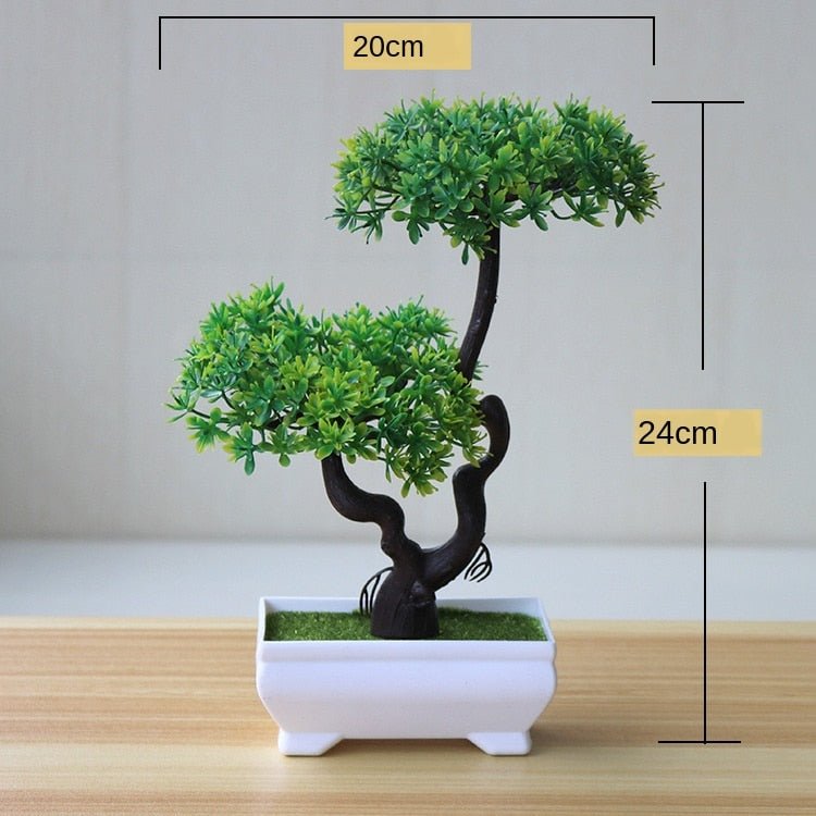 Artificial Plants Potted Bonsai - beunik