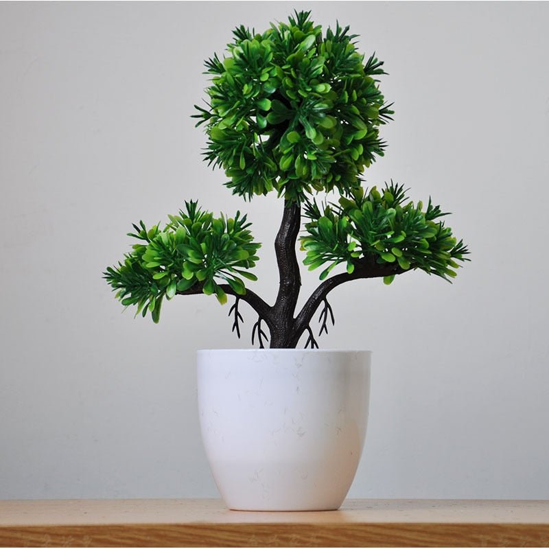 Artificial Plants Potted Bonsai - beunik