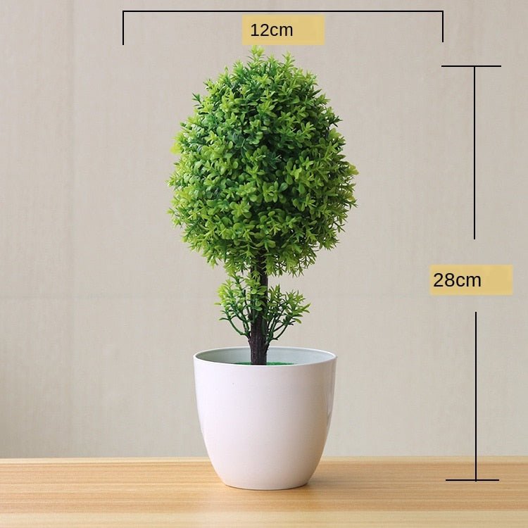 Artificial Plants Potted Bonsai - beunik