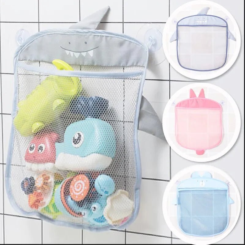 Baby Bath Toys Organizer Quick Dry Toddlers Mesh Net Bag - beunik