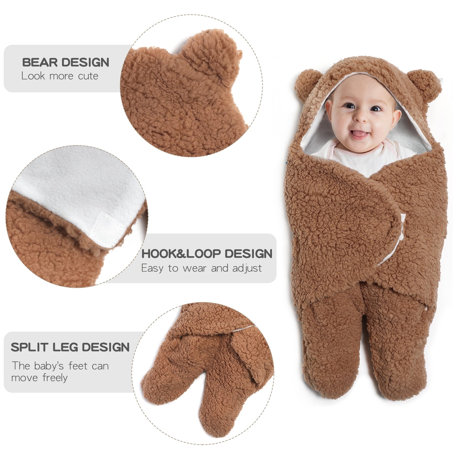 Baby Sleeping Sack Bear Themed - beunik