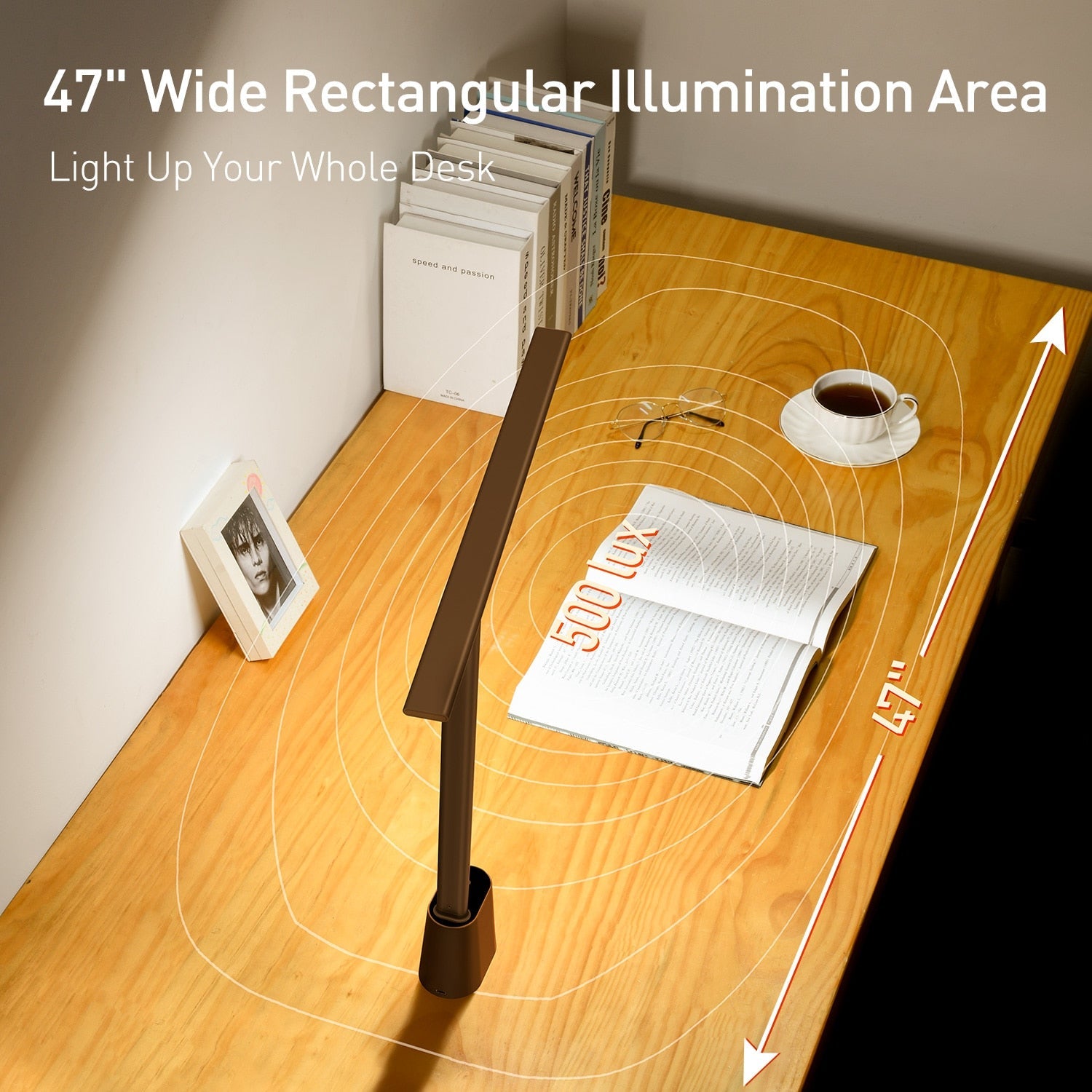 Baseus LED Dimmable Desk Lamp - beunik