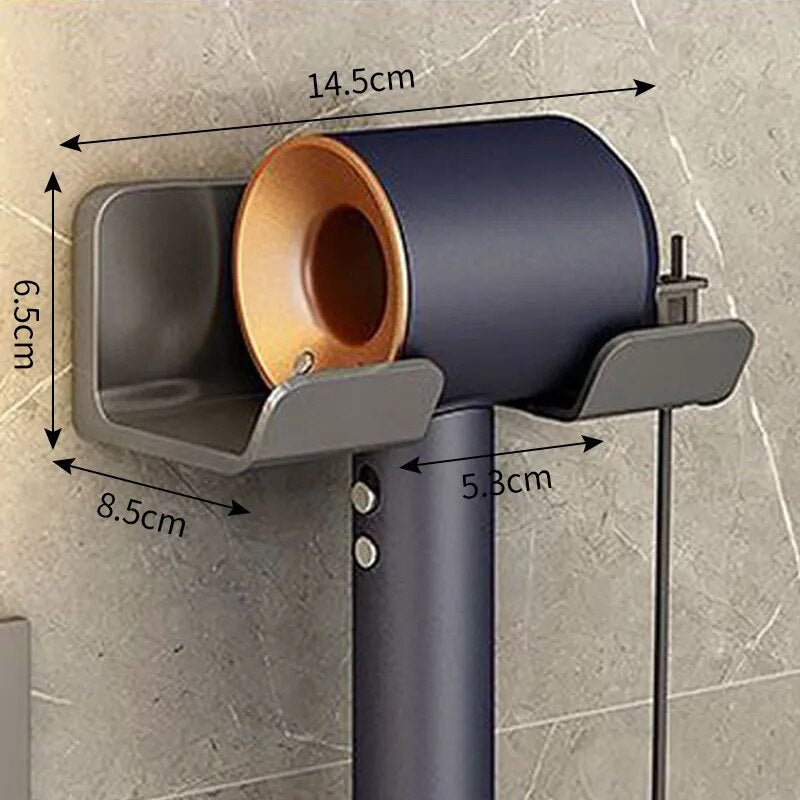 Bathroom Accessories Hair Dryer Holder Wall Mounted - beunik