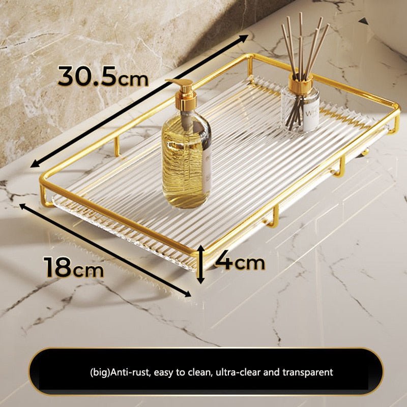 Bathroom Organizer Rack Acrylic Storage - beunik