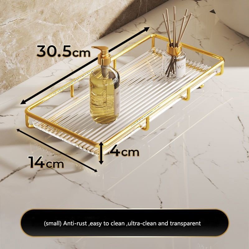 Bathroom Organizer Rack Acrylic Storage - beunik