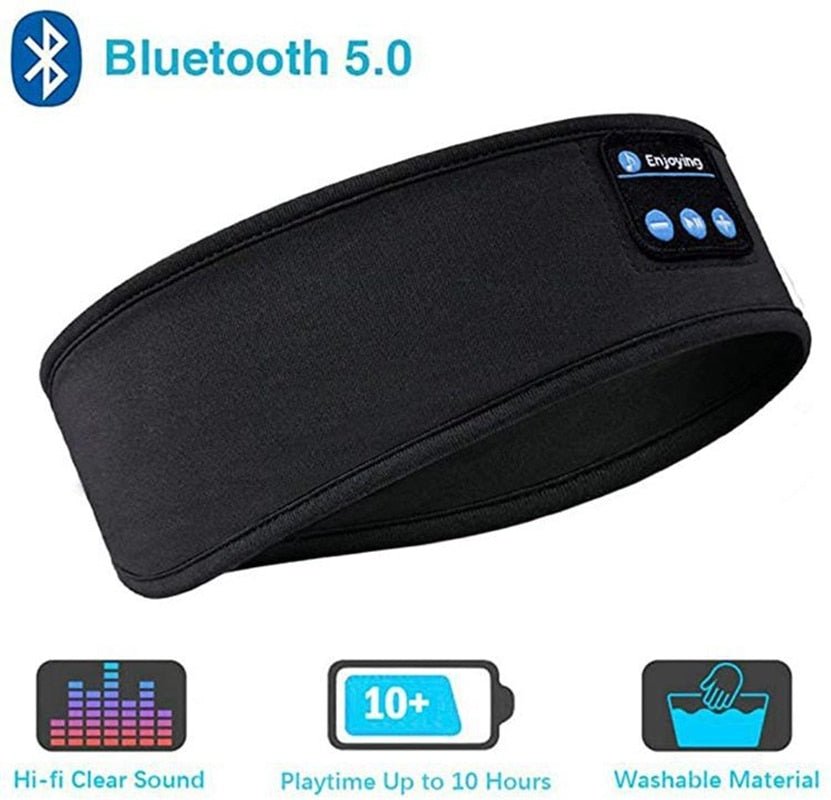 Bluetooth Sleeping Headphones Sports Headband - beunik