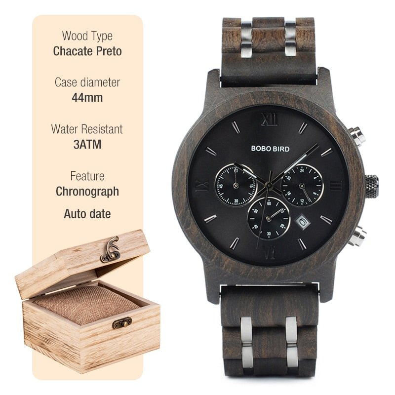 BOBO BIRD Wooden Watch - beunik