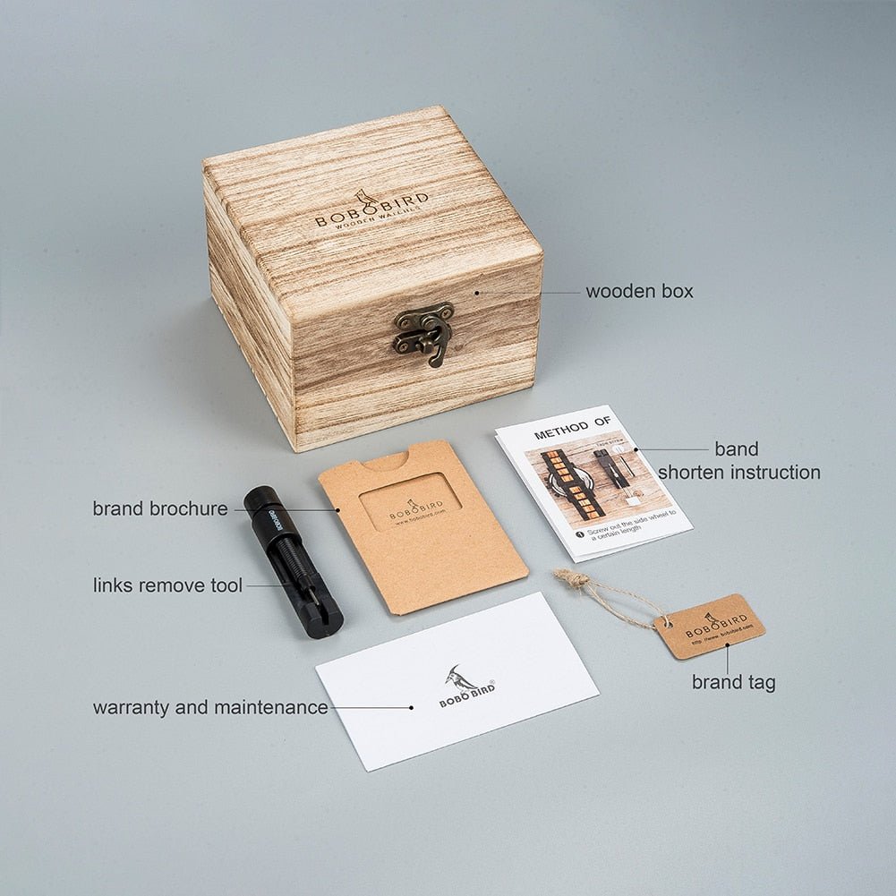 BOBO BIRD Wooden Watch - beunik