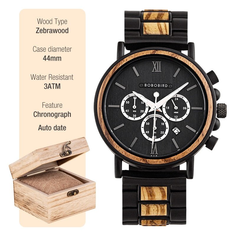 BOBO BIRD Wooden Watch - beunik