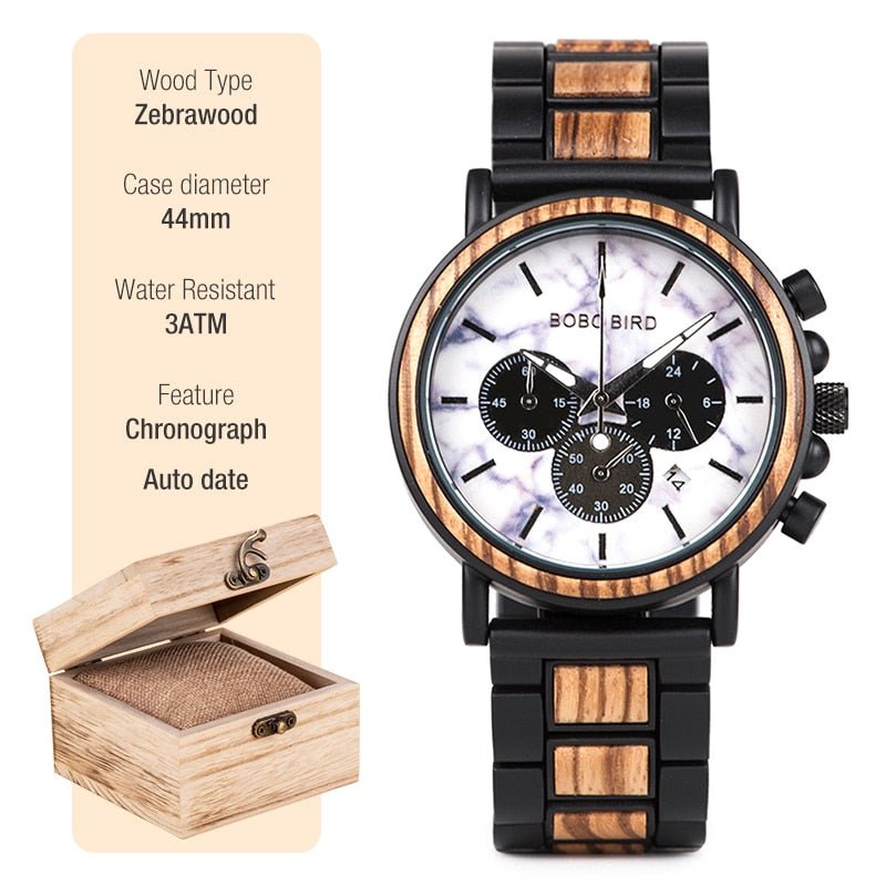 BOBO BIRD Wooden Watch - beunik