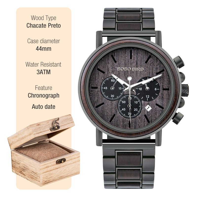 BOBO BIRD Wooden Watch - beunik