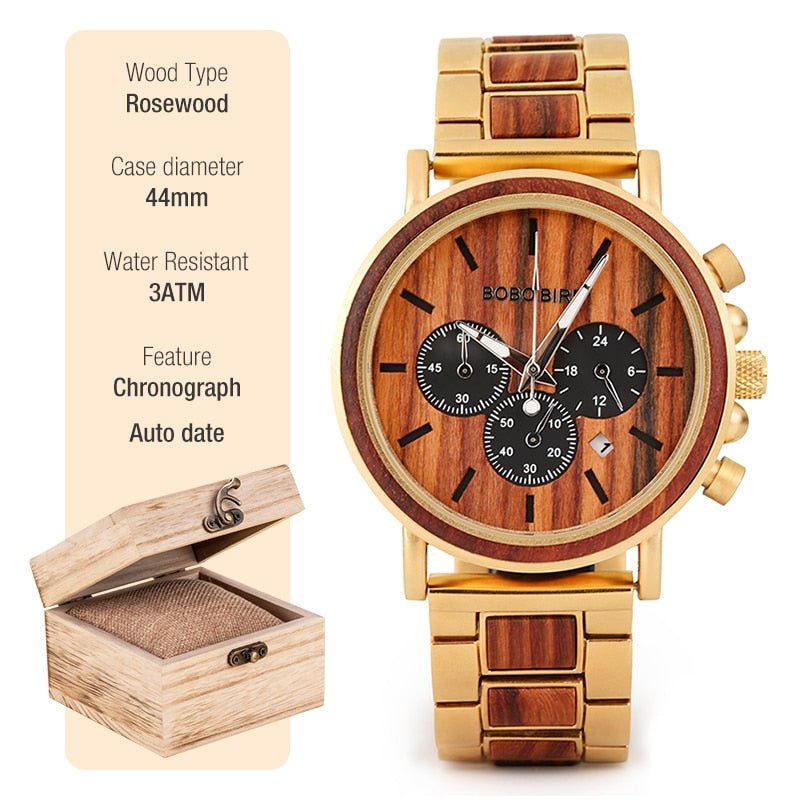 BOBO BIRD Wooden Watch - beunik