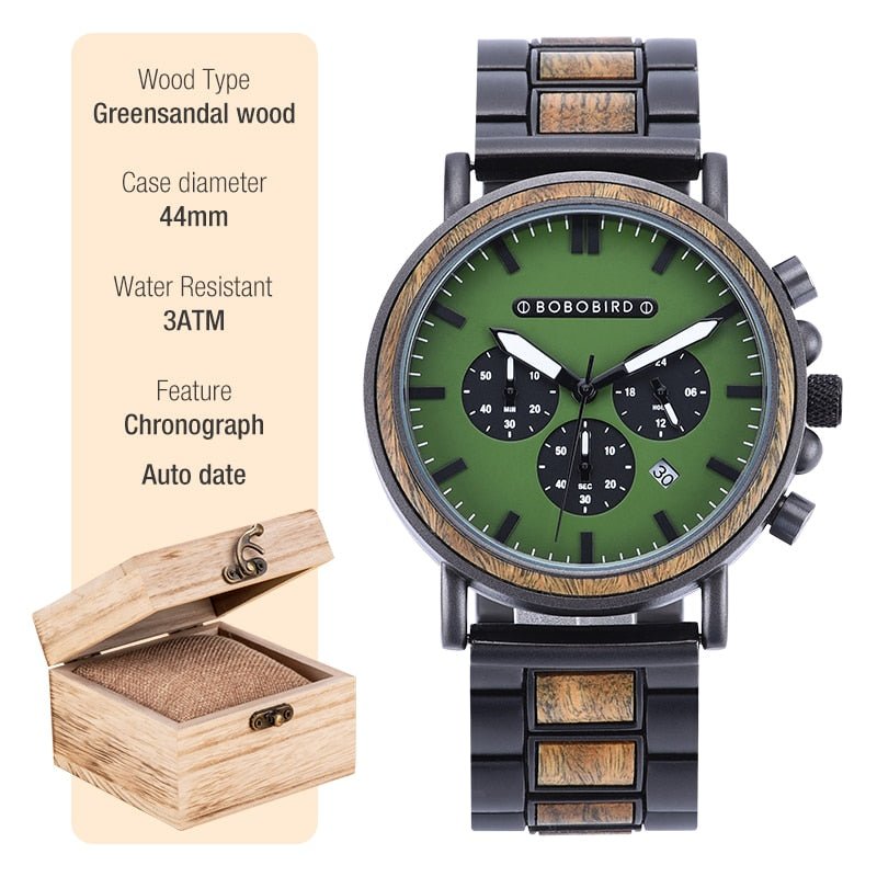 BOBO BIRD Wooden Watch - beunik