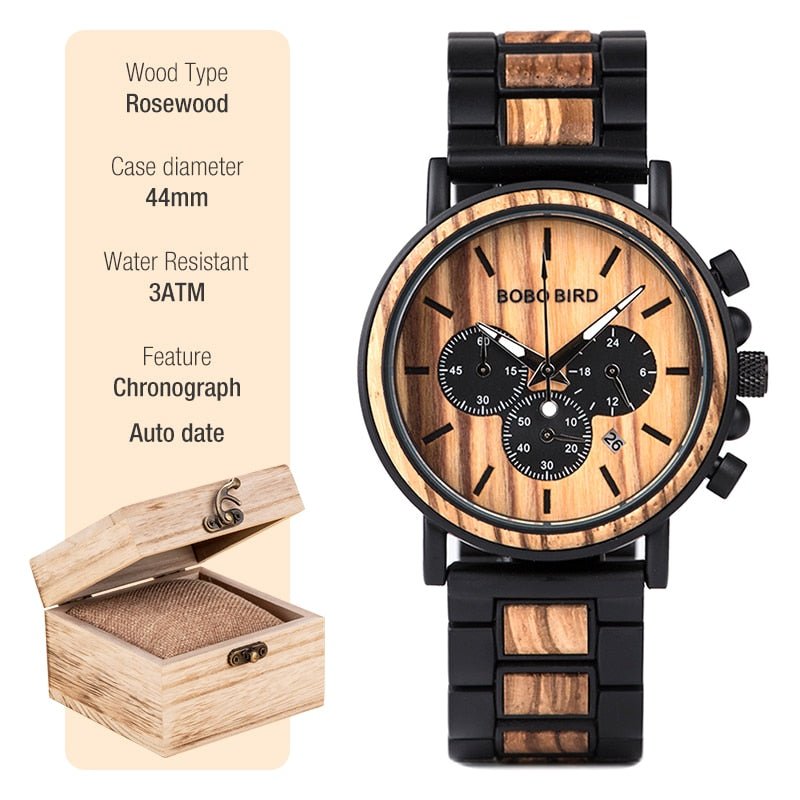 BOBO BIRD Wooden Watch - beunik