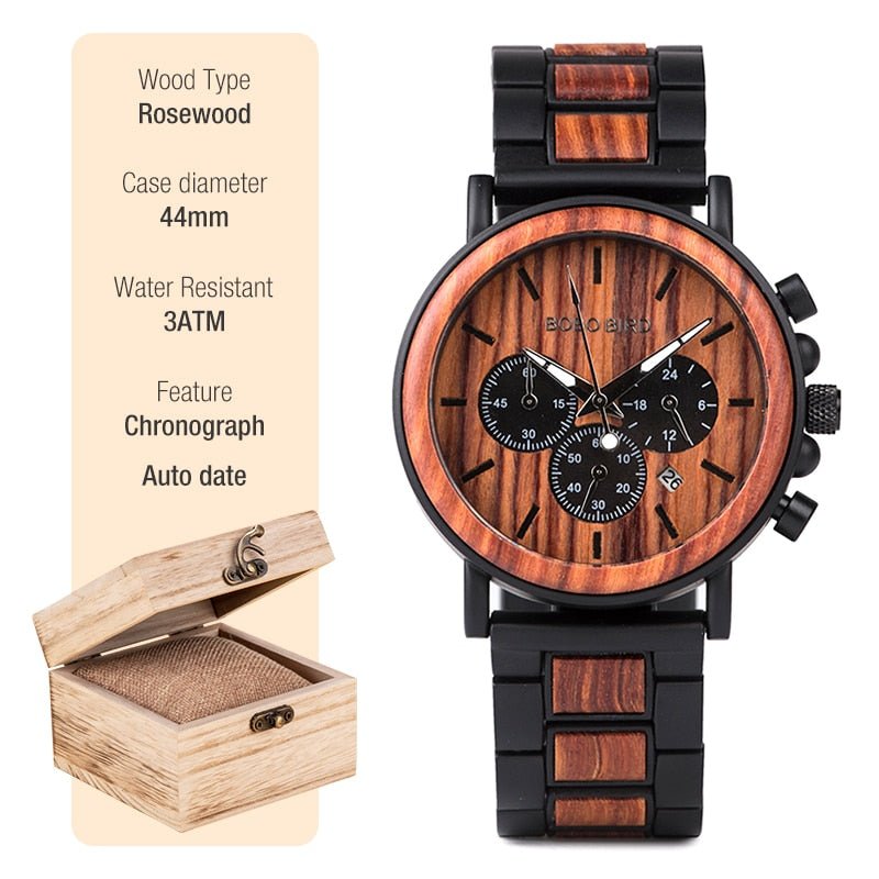 BOBO BIRD Wooden Watch - beunik