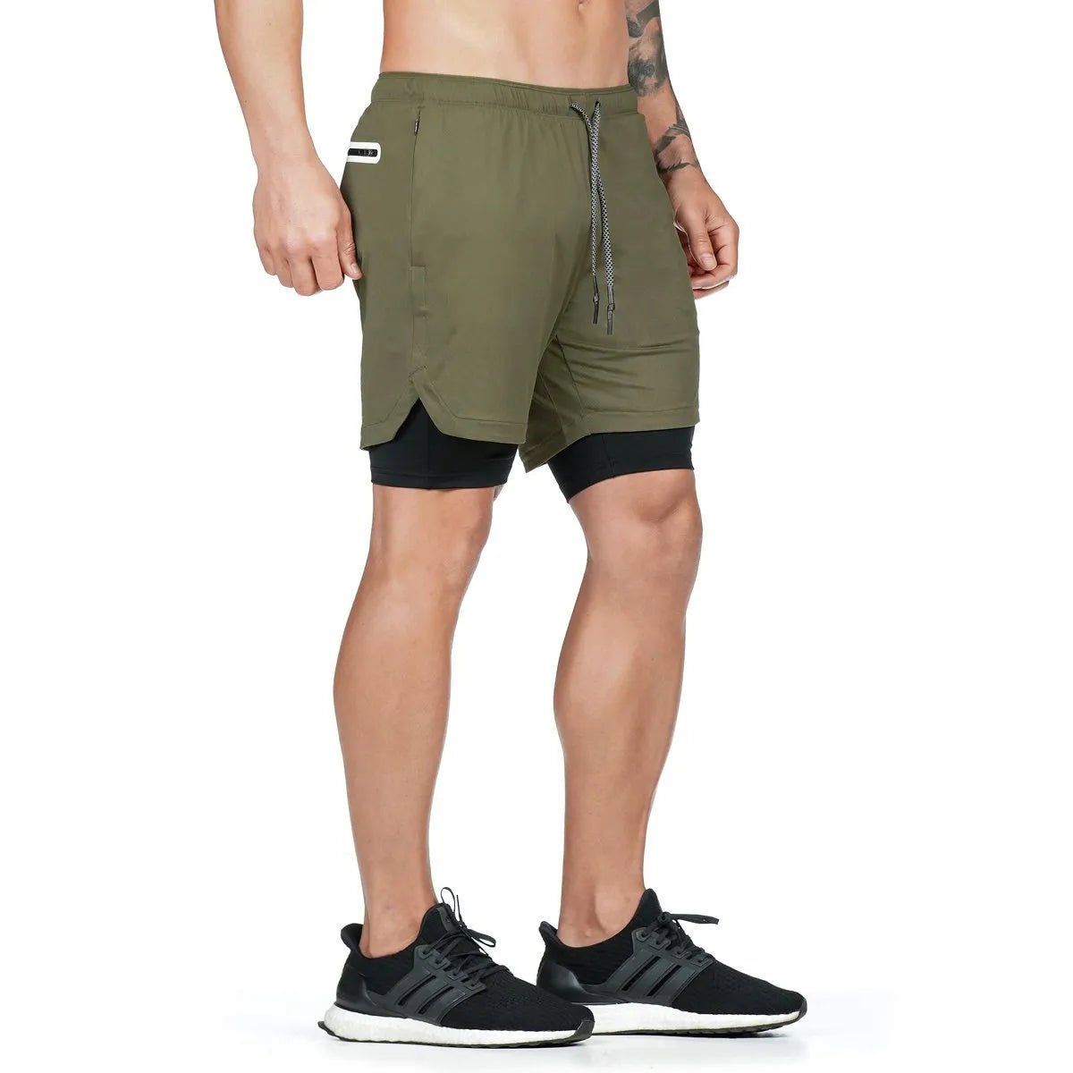 Camo Running Men Shorts Gym - beunik