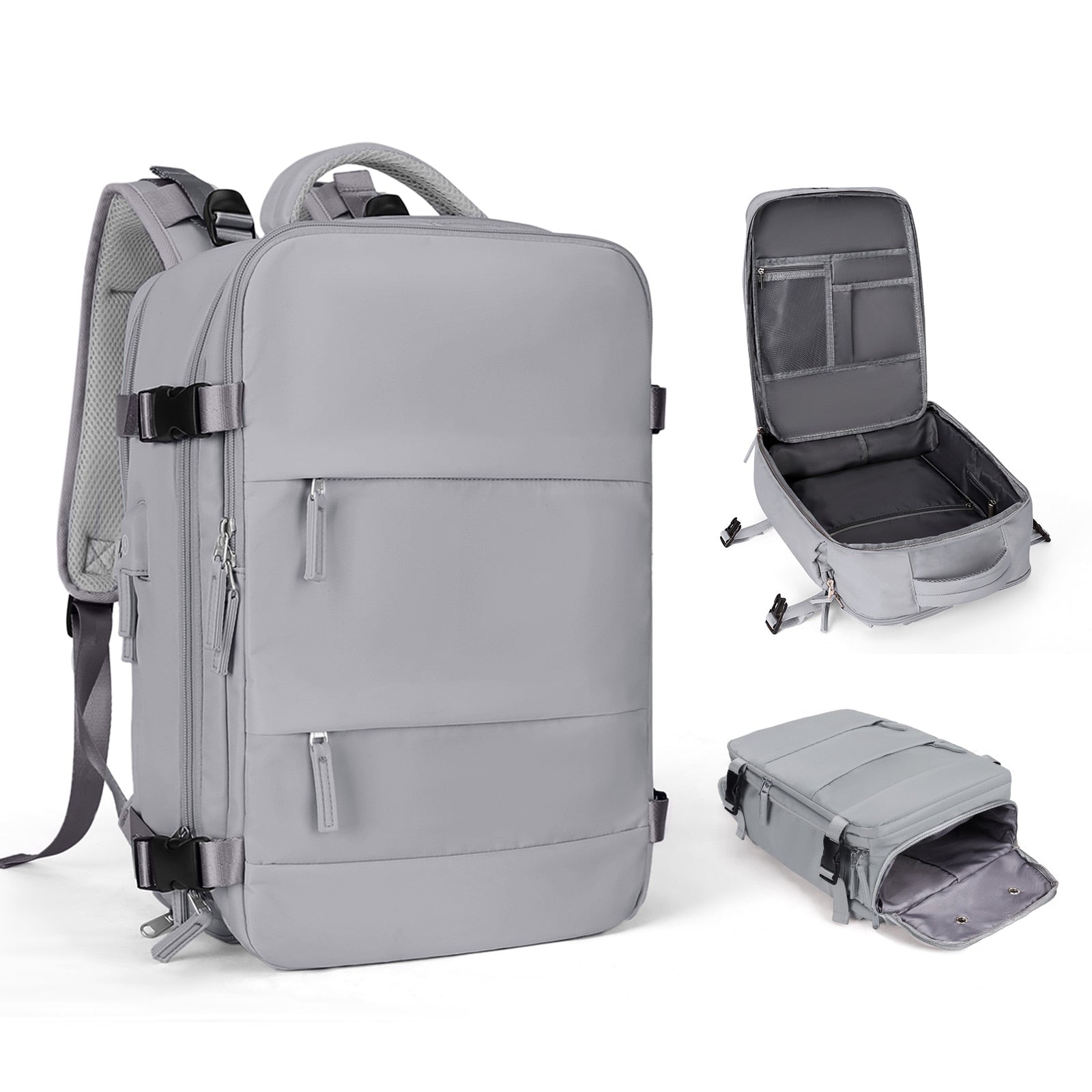 Carry On Travel Backpack (Laptop and Shoe Fitment) - beunik