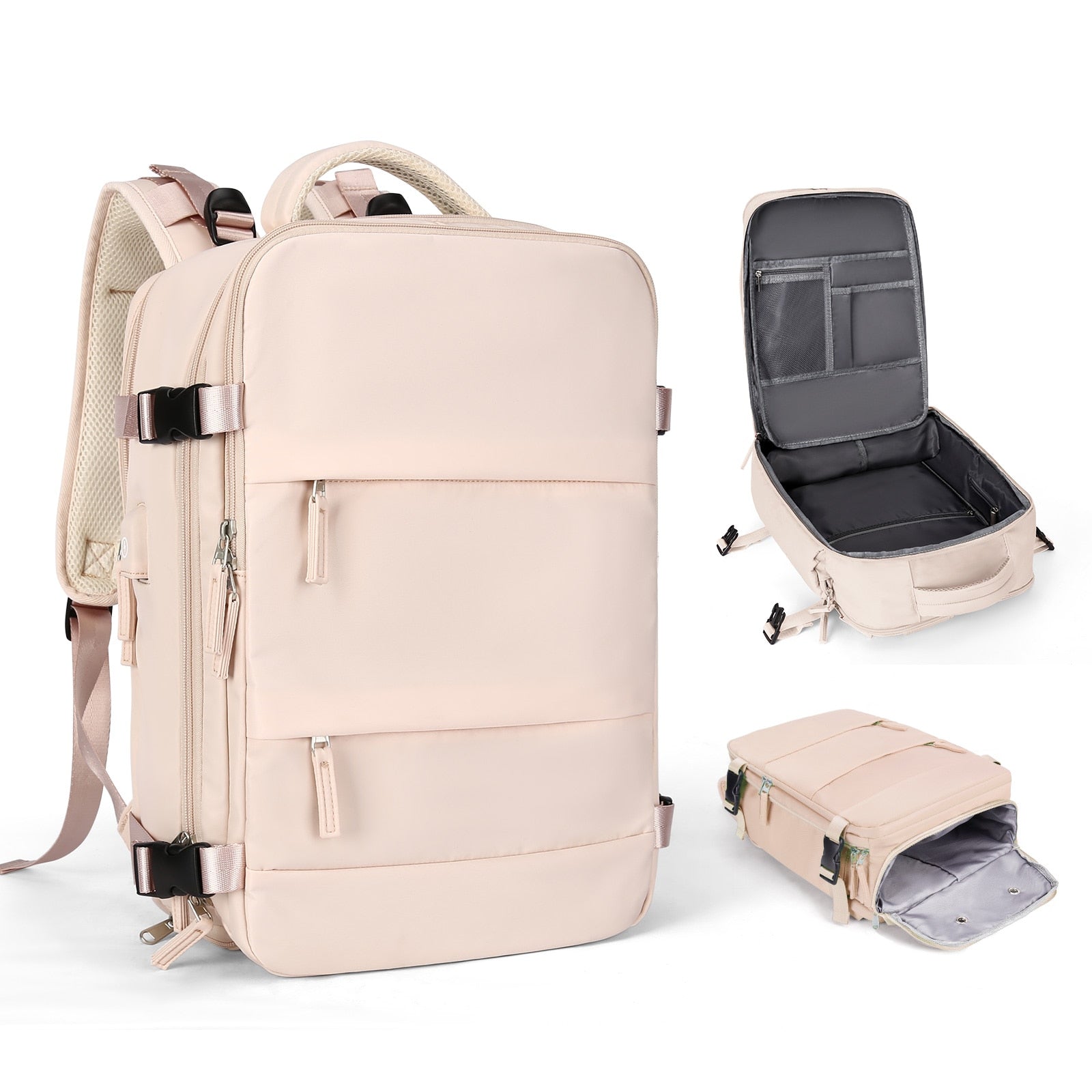 Carry On Travel Backpack (Laptop and Shoe Fitment) - beunik