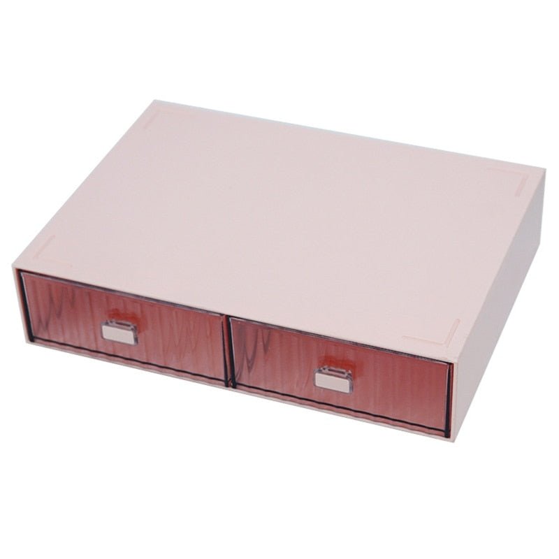 Combination Desktop Drawer Cosmetic Storage Box - beunik