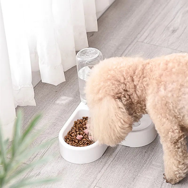 Corner Dog Bowl Automatic Water Dispenser - beunik