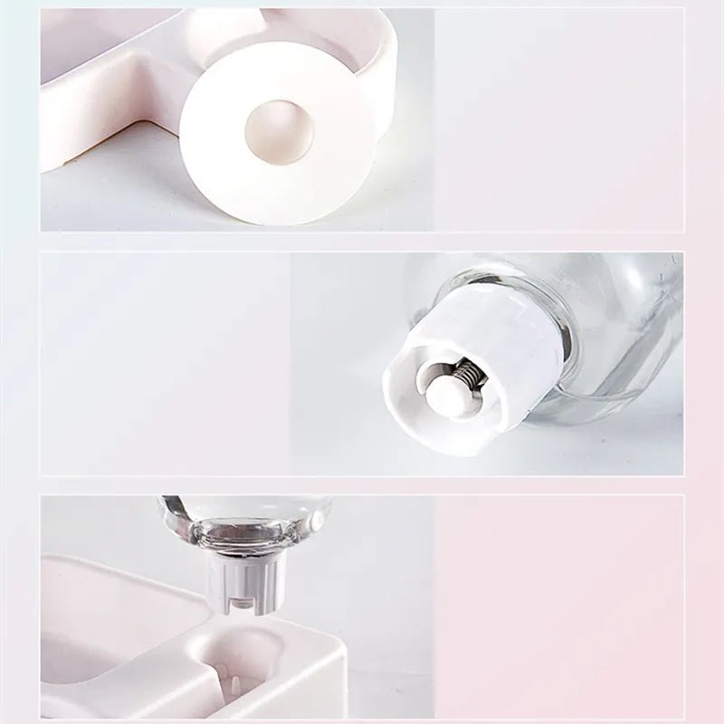 Corner Dog Bowl Automatic Water Dispenser - beunik