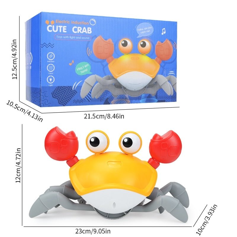 Crawling Crab Baby Toy - beunik