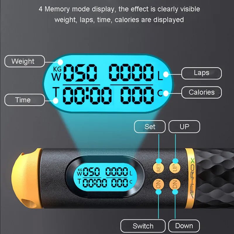 Digital Jump Rope Counter Speed - beunik