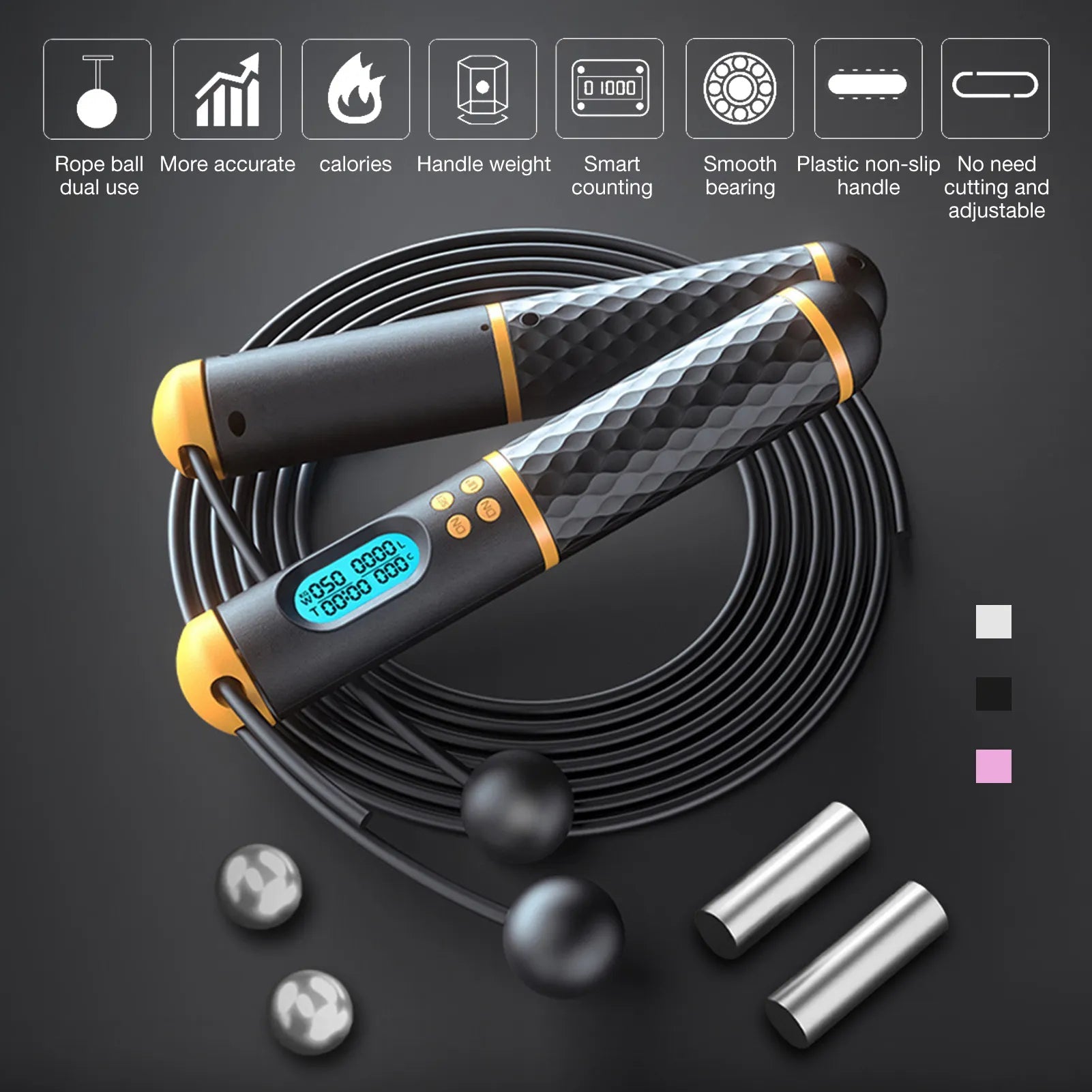 Digital Jump Rope Counter Speed - beunik