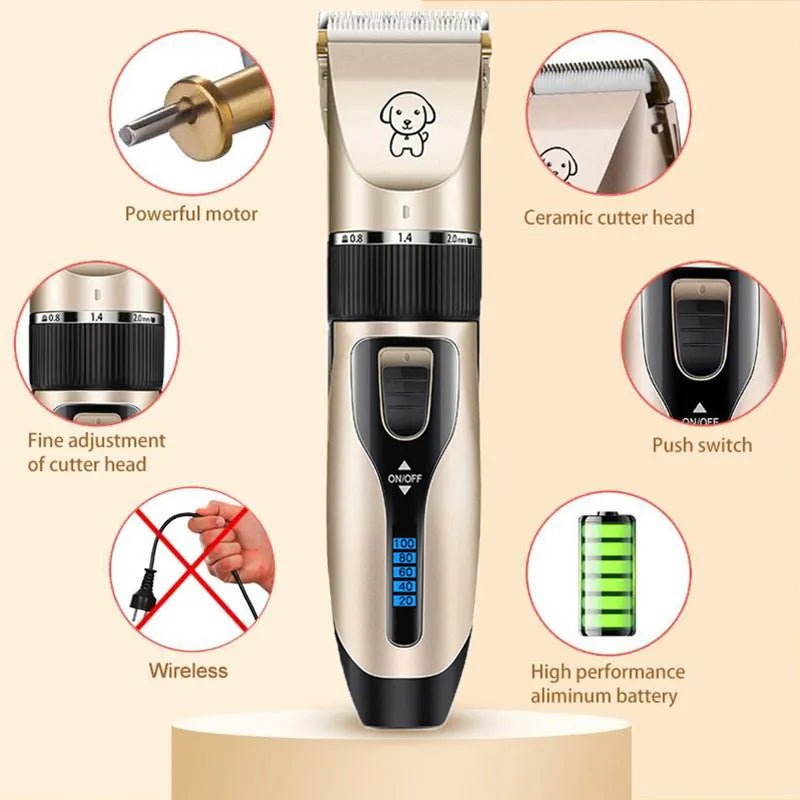 Dog Hair Clippers Grooming Kit - beunik