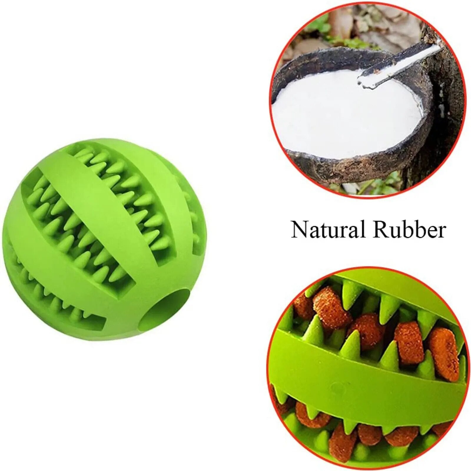 Dog Teething Treat Toys Durable Ball - beunik