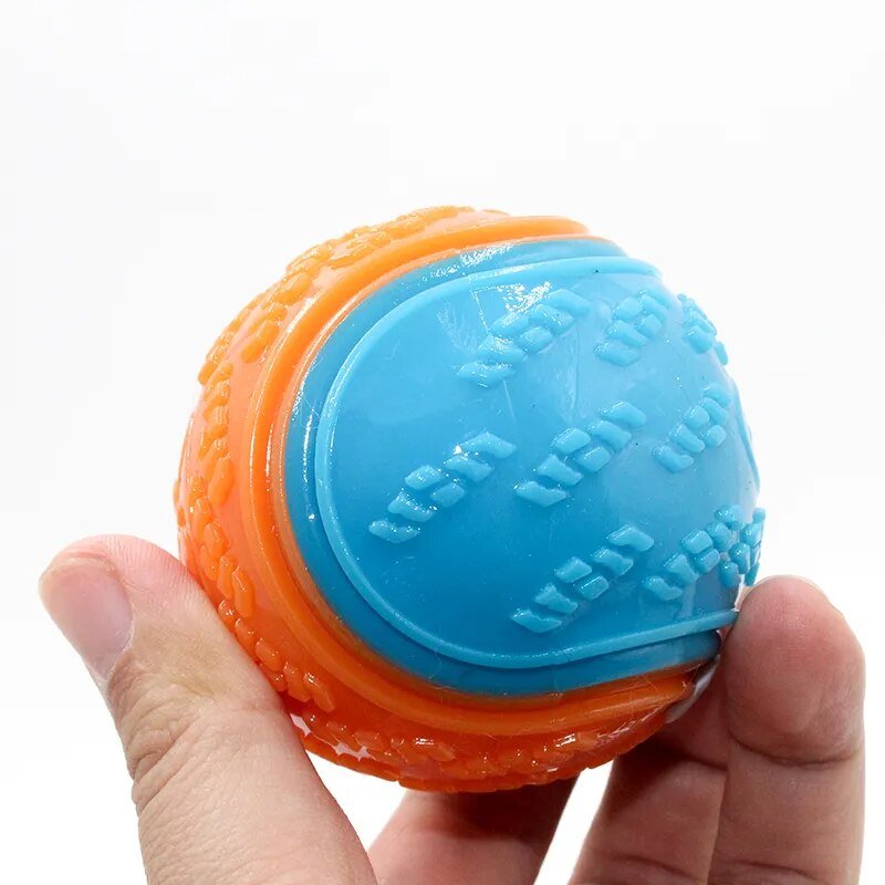 Dogs Interactive Squeaky Soft Ball Toy - beunik