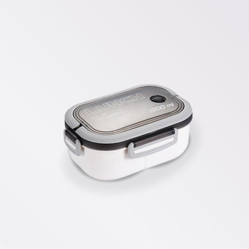 Double-layer Lunch Box Portable With Fork And Spoon - beunik