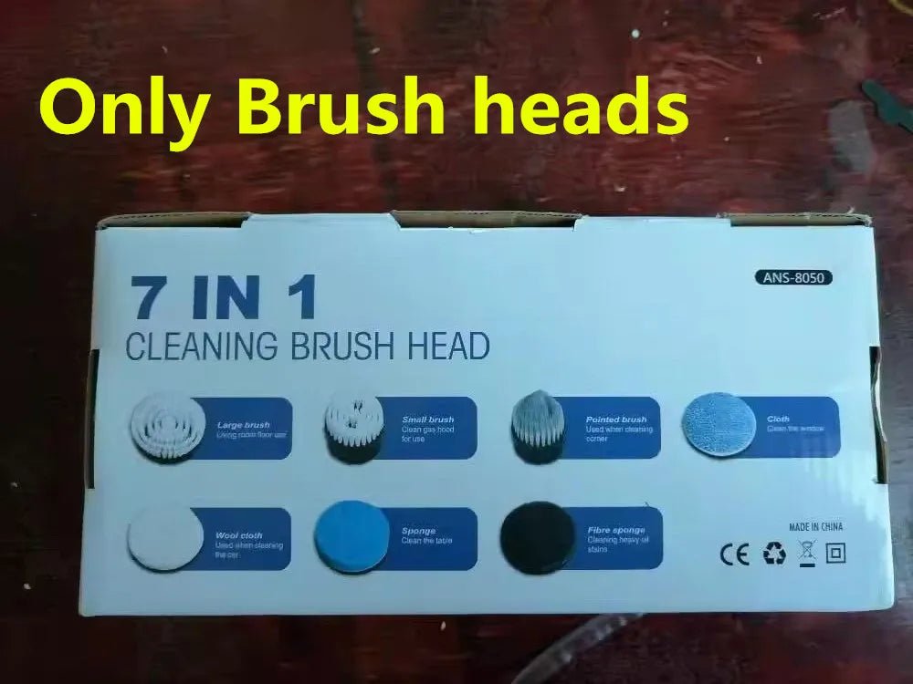 Electric Cleaning Brush USB Electric Spin Cleaning Scrubber - beunik