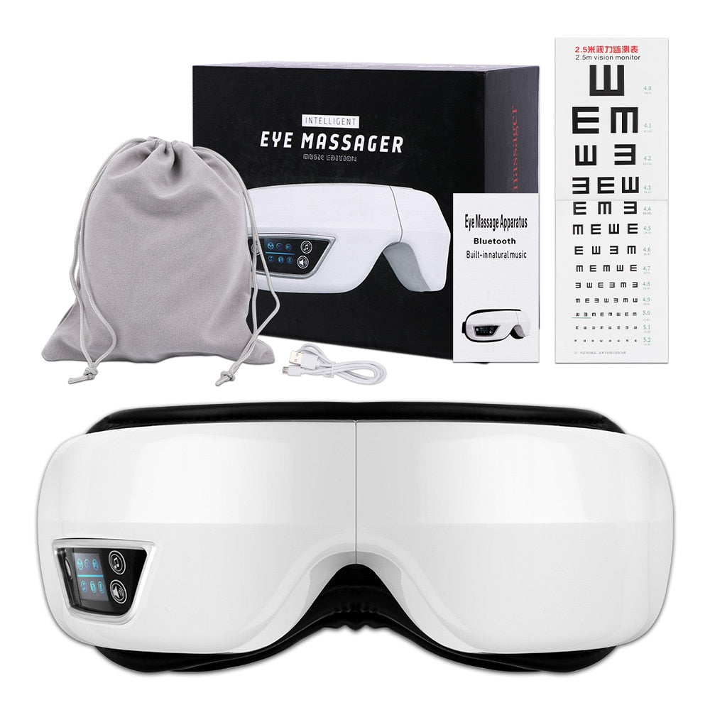 Eye Massager 6D Smart Airbag Vibration Eye Care - beunik