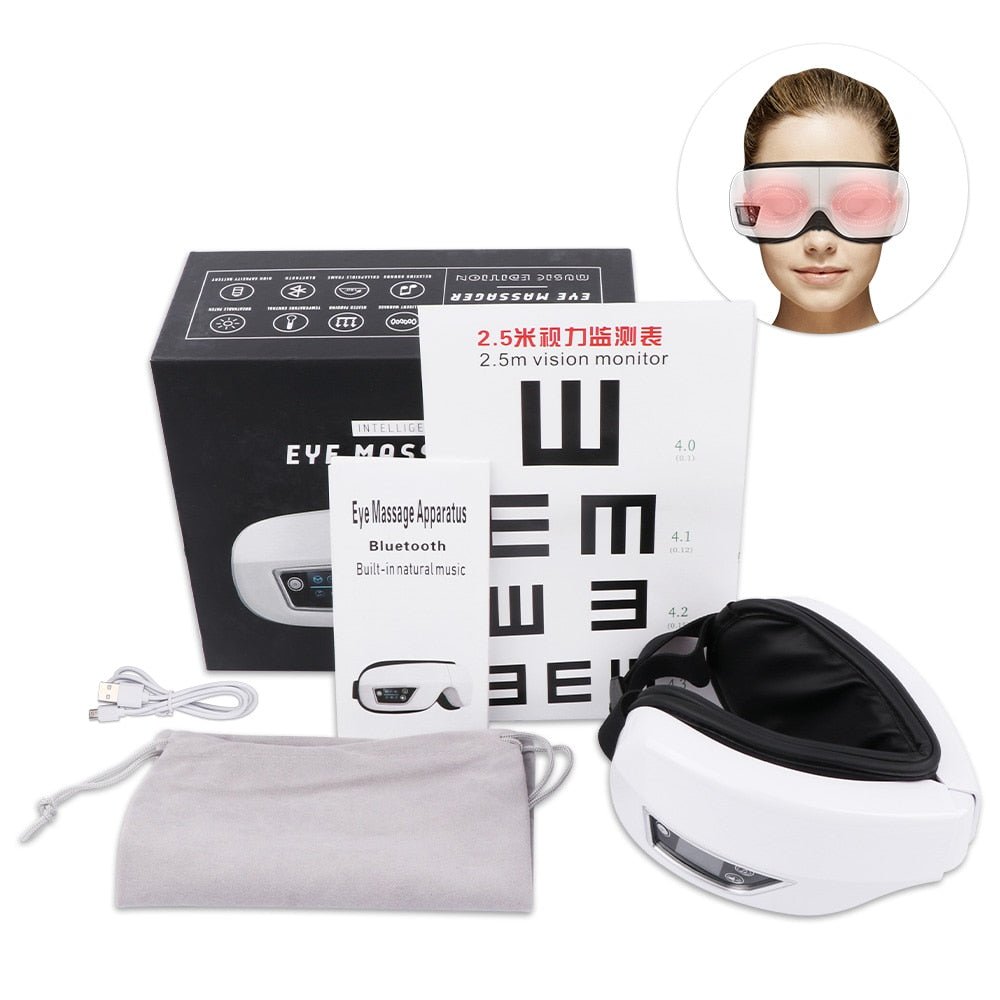 Eye Massager 6D Smart Airbag Vibration Eye Care - beunik