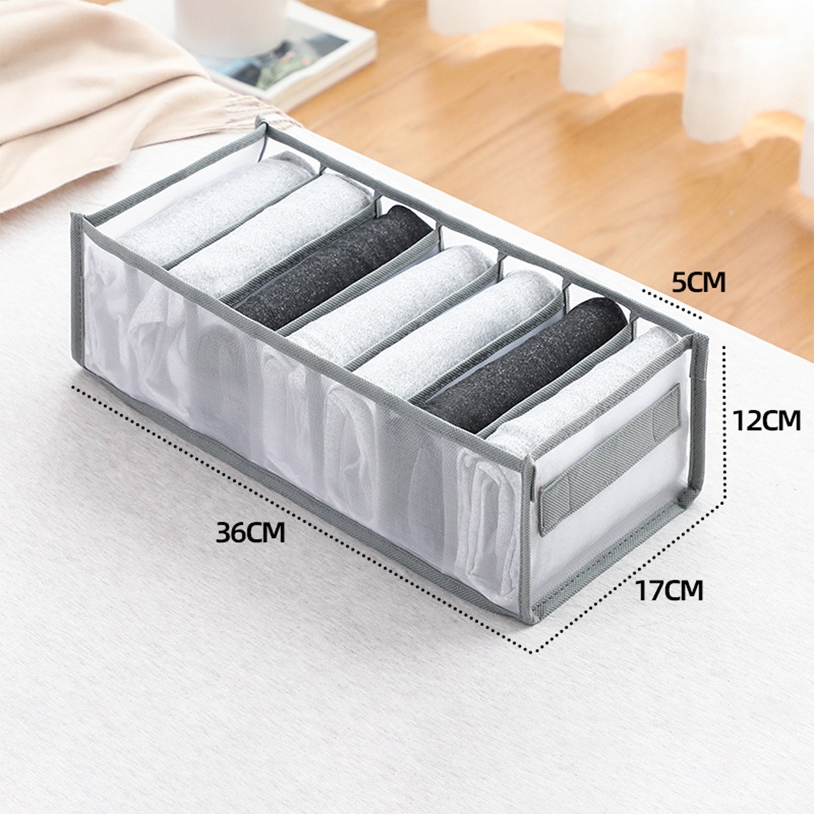 Foldable Closet Organizer Drawer Divider Organizer - beunik