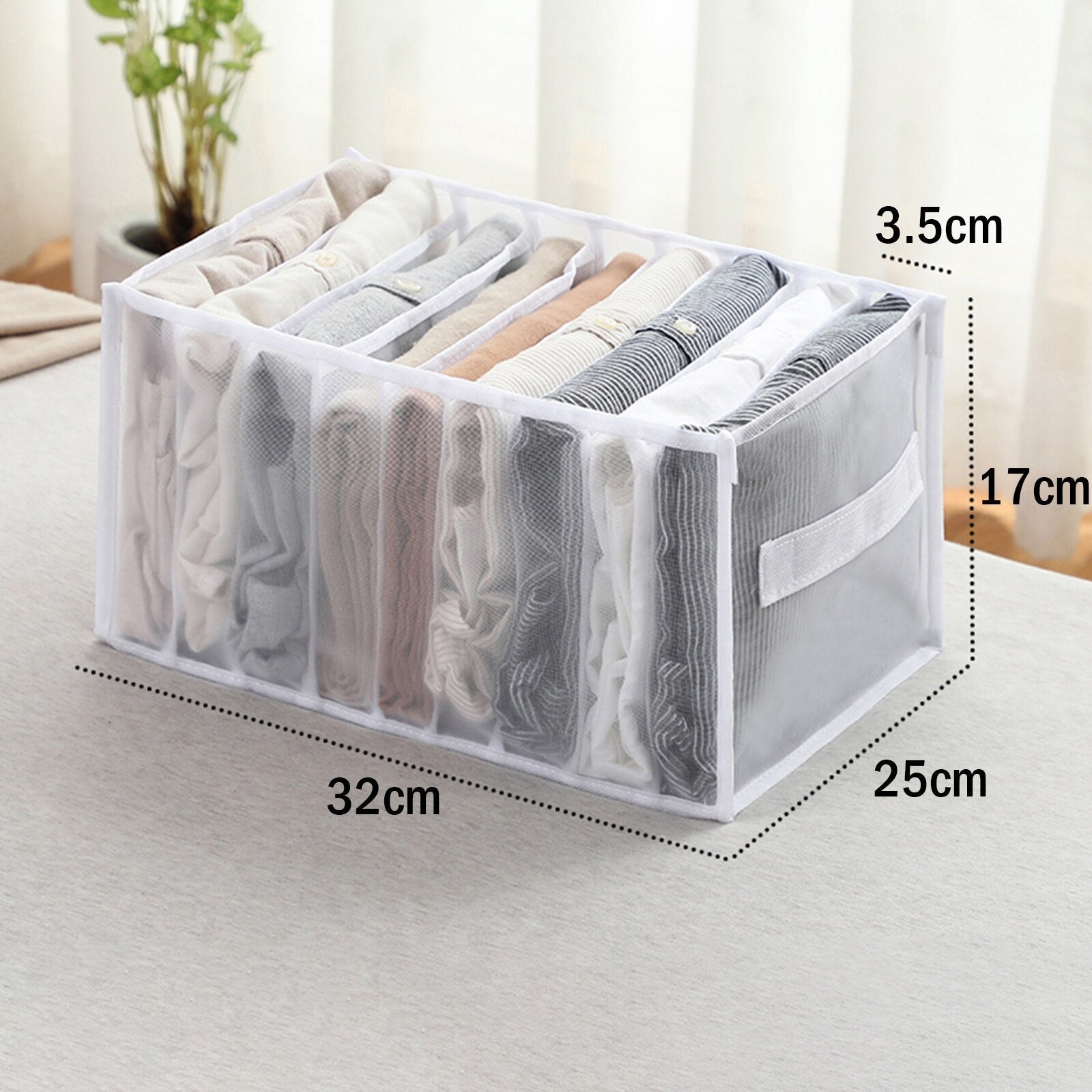 Foldable Closet Organizer Drawer Divider Organizer - beunik