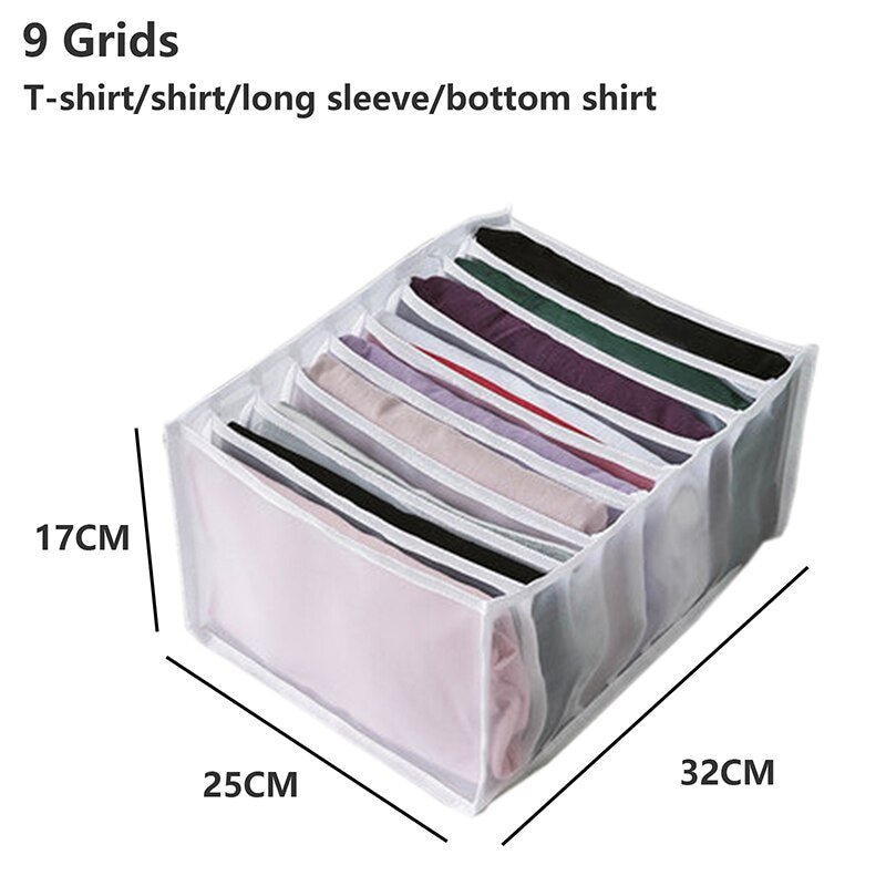 Foldable Closet Organizer Drawer Divider Organizer - beunik