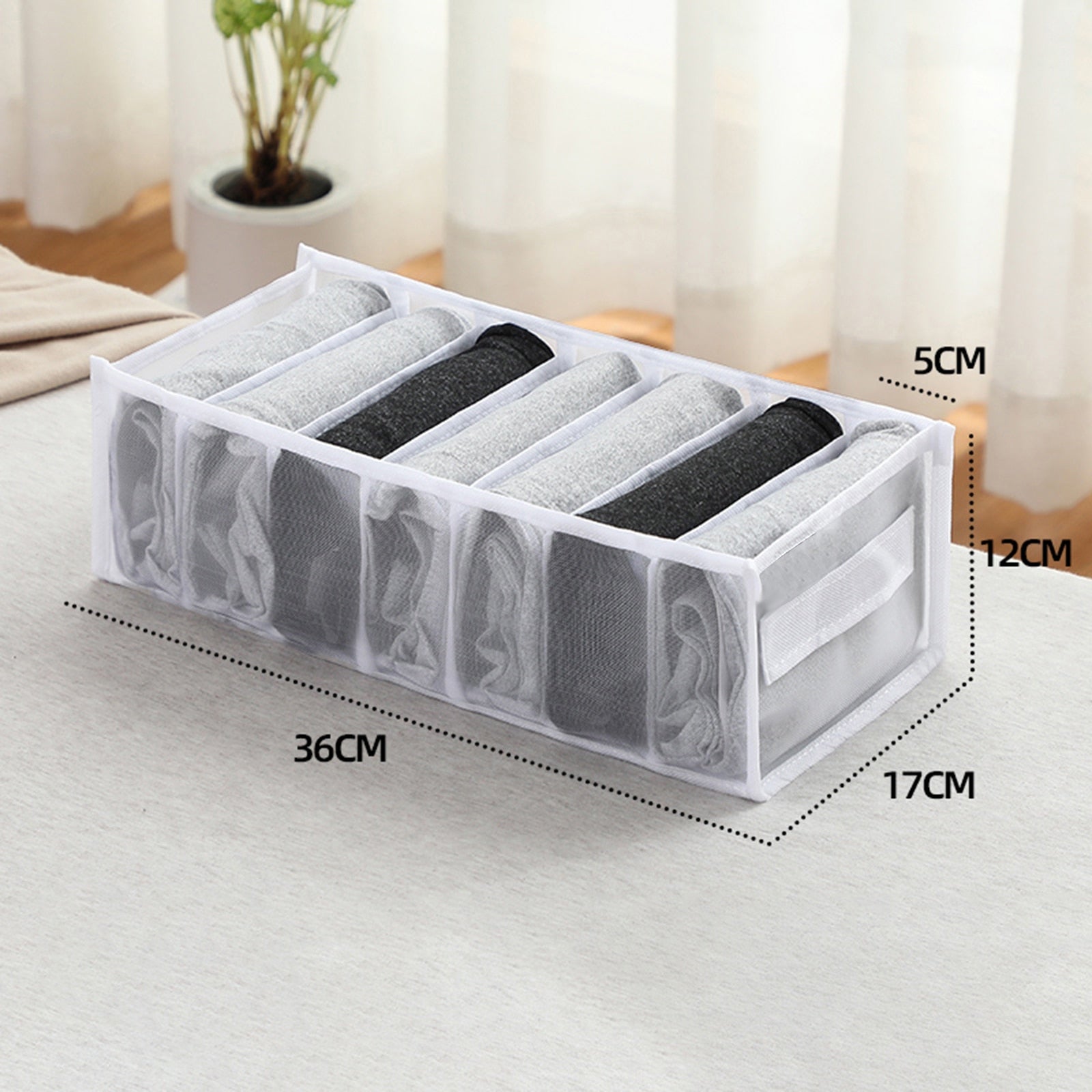 Foldable Closet Organizer Drawer Divider Organizer - beunik