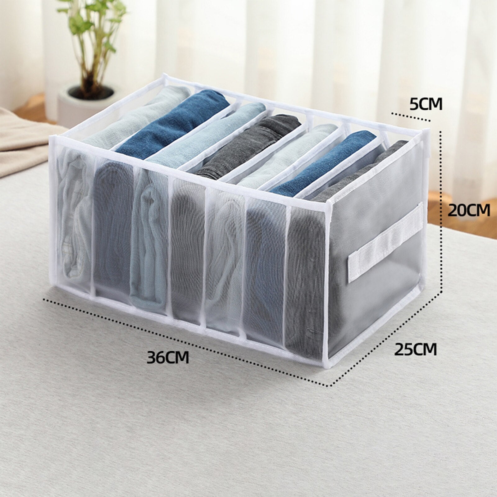 Foldable Closet Organizer Drawer Divider Organizer - beunik