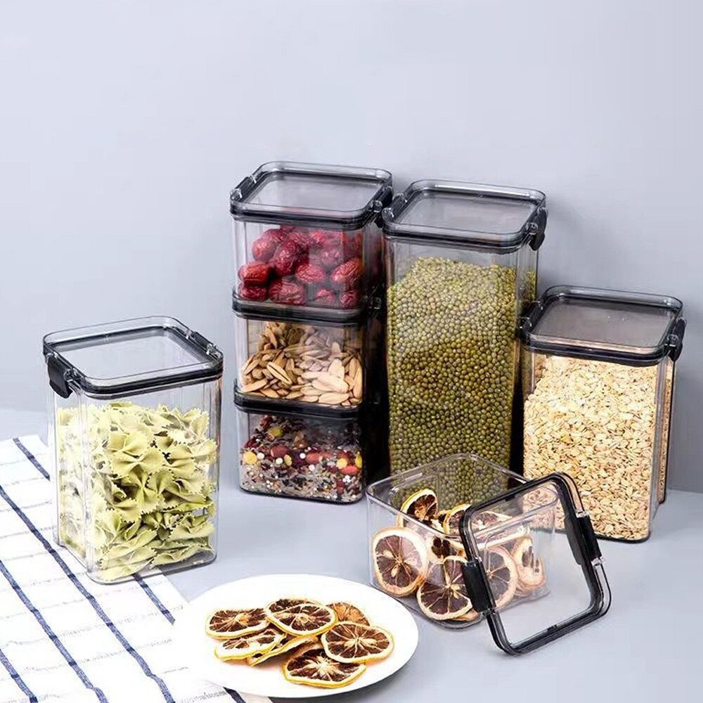 Food Storage Box Organizer Jars - beunik