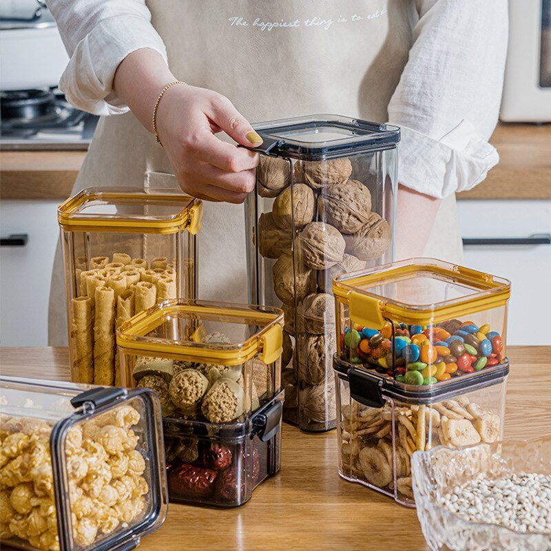 Food Storage Box Organizer Jars - beunik