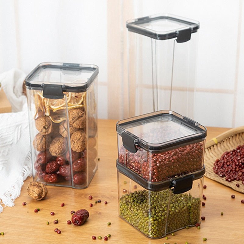 Food Storage Box Organizer Jars - beunik