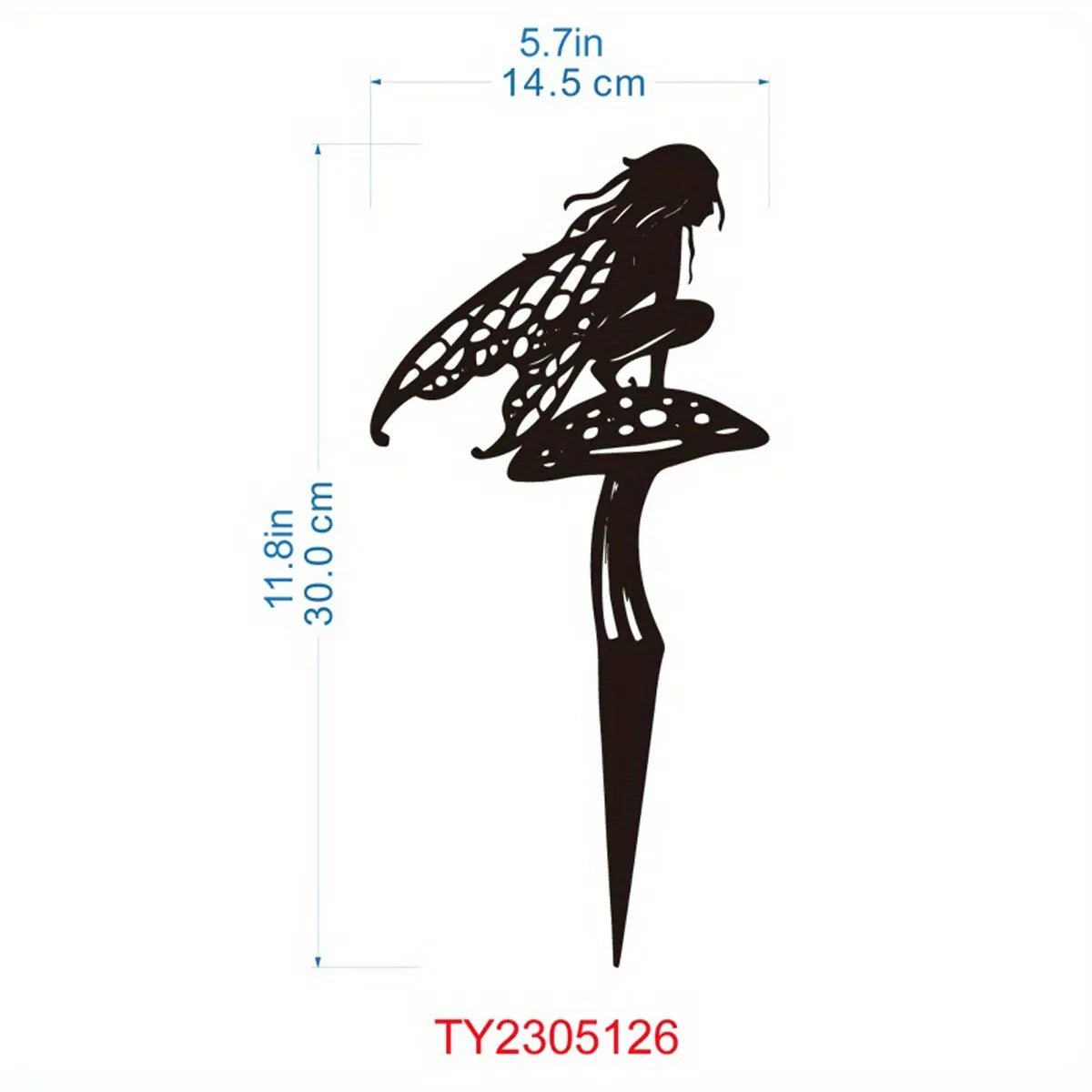 Garden Fairy Metal Outdoor Decor for Your Patio and Lawn - beunik