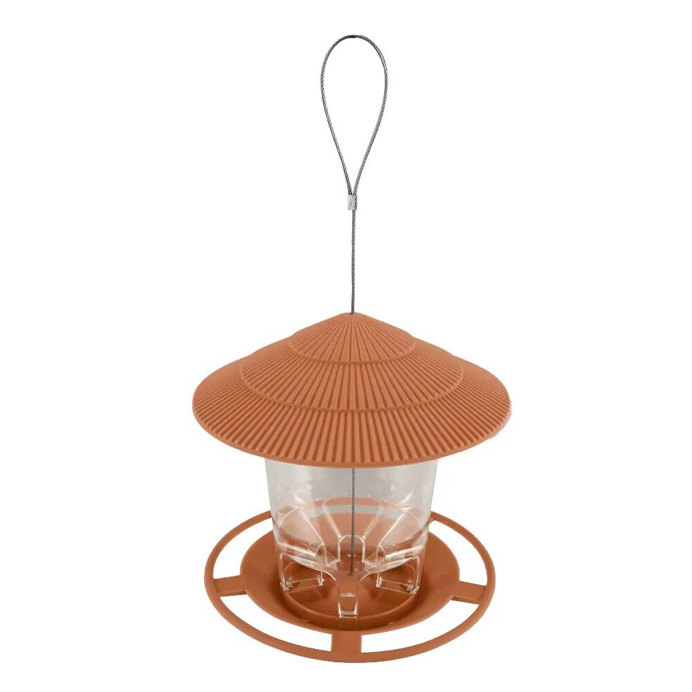 Garden Plastic Bird Feeder Hanging Peanut Nut Feeding Station - beunik